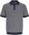 Jack & Jones Blukingsley Knitted Short Sleeve Polo Navy - Herrenhemden - Herrenhemden in großen Größen