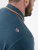 D555 Harvey Pique with Jacquard Collar & Cuffs Polo Teal - Polo-shirts für herren - Polo-Shirts für Herren in großen Größen