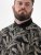 D555 Palmer Leaf Printed Jacquard Collar & Cuff Chest Pocket Polo Black - Polo-shirts für herren - Polo-Shirts für Herren in großen Größen