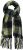 Ulla Popken Plaid Long Fringe Scarf Yellow Green - Accessoires - 