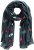 Ulla Popken Love Lightweight Scarf Navy - Accessoires - 