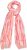 Ulla Popken Tie Dye Striped Scarf Magenta Pink - Accessoires - 