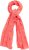 Ulla Popken Lightweight Scarf Coral Pink - Accessoires - 