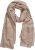 Ulla Popken Silk Scarf Camel - Accessoires - 