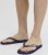 Jack & Jones Logo Palm Print Flip Flop Slippers Medieval Blue - Herrenschuhe 40-52 - 