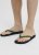 Jack & Jones Logo Palm Print Flip Flop Slippers Navy Blazer/Verdant Green - Herrenschuhe 40-52 - 