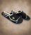 D555 DRAKE Slippers With Velcro Fastening Black - Herrenschuhe 40-52 - 