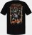 JP1880 KISS Retro Graphic Comfort Fit Band T-Shirt Black - Herren-T-Shirts - Herren-T-Shirts in großen Größen
