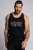 JP1880 AC/DC Graphic Comfort Fit Band Tank Top Black - Herren-T-Shirts - Herren-T-Shirts in großen Größen