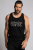 JP1880 AC/DC Graphic Comfort Fit Band Tank Top Black - Herren-T-Shirts - Herren-T-Shirts in großen Größen