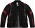 JP1880 Sporty Touring Motorcycle Jacket Black & Red - Motorradbekleidung in übergrößen - Motorradbekleidung in großen Größen für Herren
