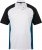JP1880 FLEXNAMIC® QuickDry Tennis Polo Black-White-Blue - Sportbekleidung & outdoor - Sportbekleidung in große größen für herren