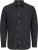Jack & Jones Breeze Linen Blend Long Sleeve Shirt Black - Herrenhemden - Herrenhemden in großen Größen