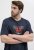 Jack & Jones Hudson Crew Neck T-Shirt Navy - Herren-T-Shirts - Herren-T-Shirts in großen Größen