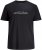 Jack & Jones Lavance Crew Neck T-Shirt Black Beauty - Herren-T-Shirts in großen Größen - Herren-T-Shirts in großen Größen