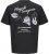 Jack & Jones Almeria Back Print T-Shirt Black - Herren-T-Shirts - Herren-T-Shirts in großen Größen