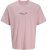 Jack & Jones Marina Crew Neck T-Shirt Tickled Pink - Herren-T-Shirts - Herren-T-Shirts in großen Größen