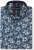 Kam Jeans 6061 Hibiscus Floral Print Short Sleeve Shirt Midnight Blue - Herrenhemden - Herrenhemden in großen Größen