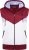 Kam Jeans TS006 Retro Pannelled Tracky Set (Shorts/Sleeveless Hoodie) Red - Trainingsanzüge - Trainingsanzüge/Jogginganzüge herren große größen