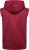 Kam Jeans TS006 Retro Pannelled Tracky Set (Shorts/Sleeveless Hoodie) Red - Trainingsanzüge - Trainingsanzüge/Jogginganzüge herren große größen