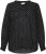 Kaffe Curve Joy Bluse Schwarz/Weiß Gepunktet - Blusen & Tuniken - 