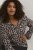Kaffe Curve Mirta Tilly Bluse Leoparden-Print - Blusen & Tuniken - 