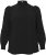 Kaffe Curve Ditta Smock Bluse Tiefschwarz - Blusen & Tuniken - 