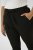 Kaffe Curve Jia Hose mit Gürtel Tiefschwarz - Jeans & Hosen in Großen Größen – Plus Size - 