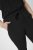 Kaffe Curve Jia Hose mit Gürtel Tiefschwarz - Jeans & Hosen in Großen Größen – Plus Size - 