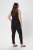 Kaffe Curve Jia Hose mit Gürtel Tiefschwarz - Jeans & Hosen in Großen Größen – Plus Size - 