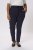 Kaffe Curve Jia Hose mit Gürtel Mitternachtsmarine - Jeans & Hosen in Großen Größen – Plus Size - 
