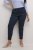 Kaffe Curve Leana Chino 7/8-Hose Mitternachtsmarine - Jeans & Hosen in Großen Größen – Plus Size - 