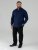 D555 Richard Langarm Oxford-Hemd TALL Navy - TALL hemden - 