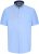 D555 James Kurzarm Oxford-Hemd TALL Hellblau - TALL hemden - 
