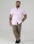 D555 James Kurzarm Oxford-Hemd TALL Pink - TALL hemden - 