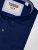 D555 James Kurzarm Oxford-Hemd TALL Navy - TALL hemden - 