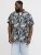 Jack & Jones Honolulu Short Sleeve Resort Shirt Black - Herrenhemden - Herrenhemden in großen Größen