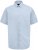 D555 Lucas Fleckenabweisendes Bügelfreies Stretch-Kurzarmhemd Hellblau - Herrenhemden - Herrenhemden in großen Größen