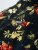 D555 Gordon Hawaiian AOP Cuvan Collar Resort Short Sleeve Black - Herrenhemden - Herrenhemden in großen Größen