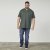 North Latitude 61346 V-Ausschnitt Poloshirt Dunkelgrün - Polo-shirts für herren - Polo-Shirts für Herren in großen Größen