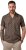 JP1880 Boxy Cuba Short Sleeve Shirt Brown - Herrenhemden - Herrenhemden in großen Größen