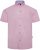 Kam Jeans 6340 Linen Mix Short Sleeve Shirt Pink - Herrenhemden - Herrenhemden in großen Größen