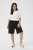 Kaffe Curve Nana Liah Shorts Schwarz - Jeans & Hosen in Großen Größen – Plus Size - 