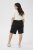 Kaffe Curve Nana Liah Shorts Schwarz - Jeans & Hosen in Großen Größen – Plus Size - 