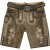 JP1880 Shorts Goat Suede with Belt Buckle Traditional Moss Green - Festmode - Festliche Mode – Stilvoll und bequem feiern