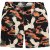 JP1880 Bermuda Shorts Floral All-over Print Black - Herrenshorts - Herrenshorts in großen Größen