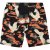 JP1880 Bermuda Shorts Floral All-over Print Black - Herrenshorts - Herrenshorts in großen Größen