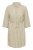 Kaffe Curve Milla Short Shirt Dress Chinchilla/Chalk Stripe - Minikleider - 