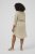Kaffe Curve Milla Short Shirt Dress Chinchilla/Chalk Stripe - Minikleider - 