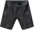 JP1880 Leather Shorts Cargo Pockets Lamb Nappa Leather Black - Herrenshorts - Herrenshorts in großen Größen